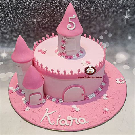 PINK CASTLE CAKE