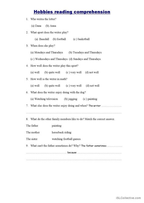 Hobbies for Kids Reading 的图像结果