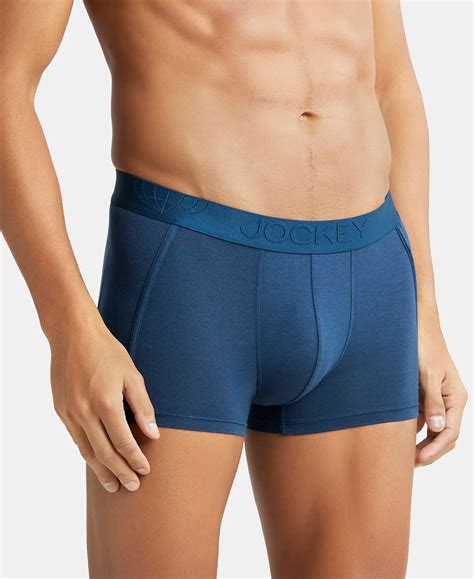 Buy Tencel Micro Modal Cotton Elastane Solid Trunk with Natural ...