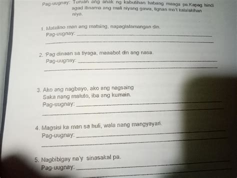 Matalino man ang matsing, napaglalamangan din Pag-uugnay