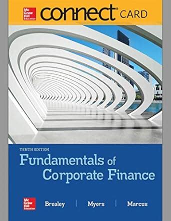 Buy Fundamentals of Corporate Finance Connect Access Card Book Online ...