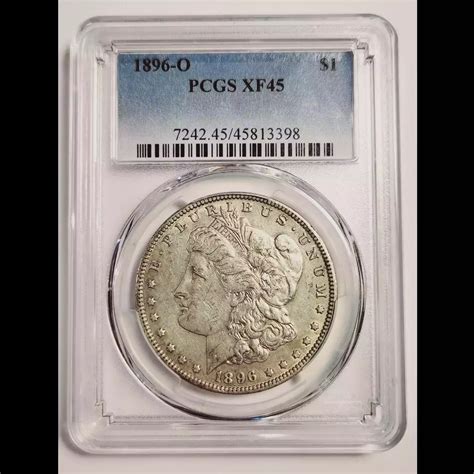 1896-O Morgan Silver Dollar PCGS XF-45 - Bob Paul Rare Coins