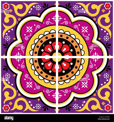 Flower motif mosaic floor tiles hi-res stock photography and images - Alamy