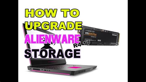 Image result for Alienware M17 R4 Add a Second Disk Drive
