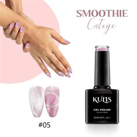 Kulis - Smoothie Cateye UV Gel Polish -Pink Rose - 05 – Kulis Professional