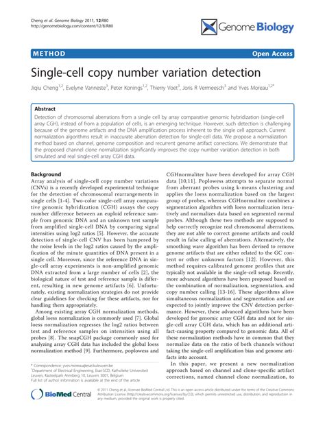 Image result for Copy Number Variation Detection
