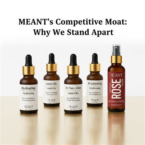 MEANT Cosmetics Moat: Competitive Advantage of a Luxury Skincare Brand