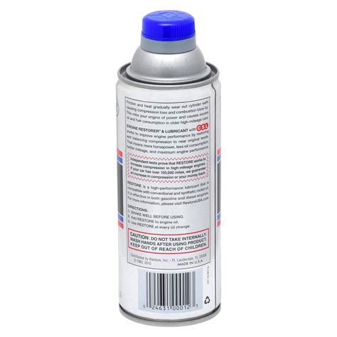 Image result for How to Use Engine Restore Additive