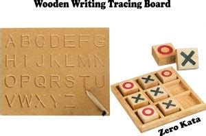 SHALAFI AtoZ Capital Alphabet Practice Tracing Board+Zero Kata Puzzle ...