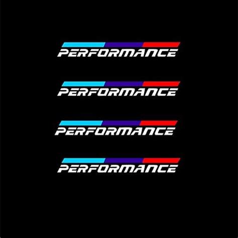 ISEE 360 4 PCs Performance Car Stickers for Car Visor Rear View Mirror ...
