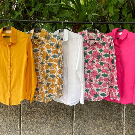 Buy Pure Cotton Shirts for Women Online – The Sass Project