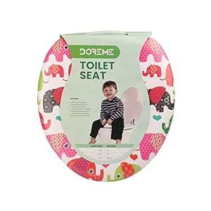 Buy DOREME Baby Toilet Seat Safe Soft Training Seat Potty Sitting Ring ...