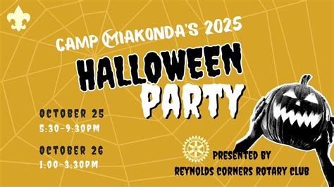 Camp Miakonda Halloween Party 2025, 5600 W Sylvania Ave, Toledo, OH ...