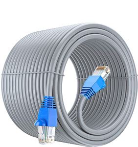 25 Meter Cat6 Outdoor Lan Cable Heavy Waterproof/UV Resistant Ethernet ...