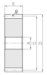 SSAG Ground Spur Gear | KOHARA GEAR INDUSTRY | MISUMI India