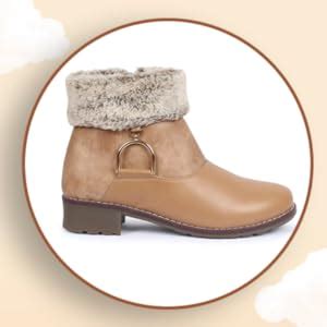 ZAPATOZ Women's Solid Pink Flat Boots : Amazon.in: Fashion