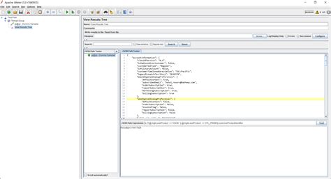 JSON Extractor 的图像结果