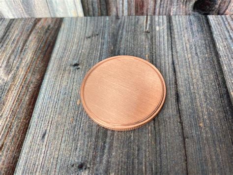 Blank Copper Coin