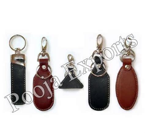 Leather Keychain - Leather Key Ring Manufacturer from Mumbai