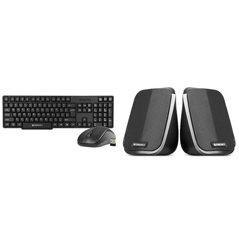 Amazon.in: Buy Zebronics Zeb-Companion 107 USB Wireless Keyboard and ...