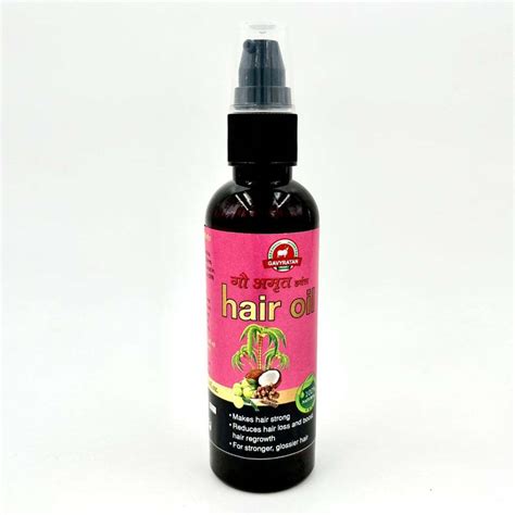 Hair Oil for Good Hair Growth - Gau Amrita Panchagavya Hair Oil 100 ML ...