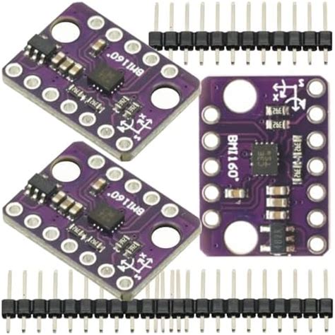 3 Pcs BMI160 GY-BMI160 for 6DOF 6-Axis Rate Gyro Gravity Accelerometer ...