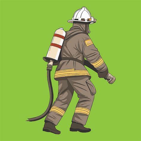 Page 7 | Fireman with extinguisher Vectors - Download Free High-Quality ...