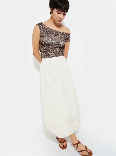 Buy URB_N Women Leopard Printed One-Shoulder Top Online at just Rs. 499 ...