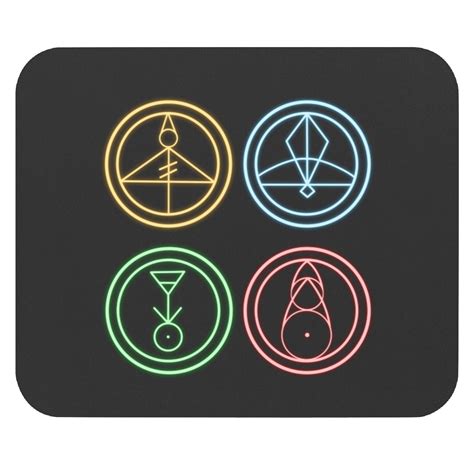 The Owl House Glyphs - The Owl House - Mouse Pads