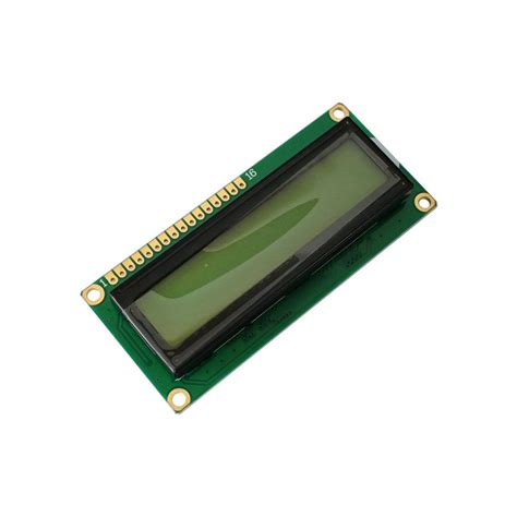 16x2 Character Yellow Backlight LCD Display – ElectronifyIndia