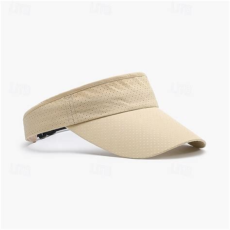 Tennis Sport Visor Sun Visor Women's Solid Colored Classic Fashion ...