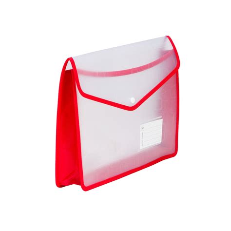 Worldone Flexi Document Bag Button Folder with Name Card Pocket, Machi ...