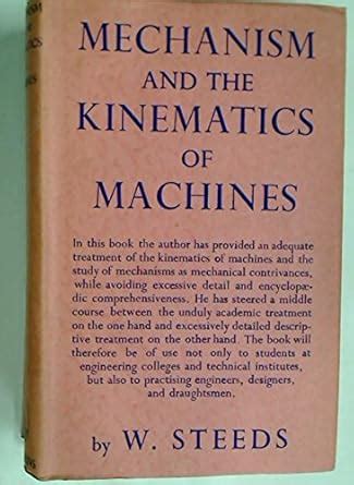 Mechanism and the Kinematics of Machines. : Amazon.in: Books