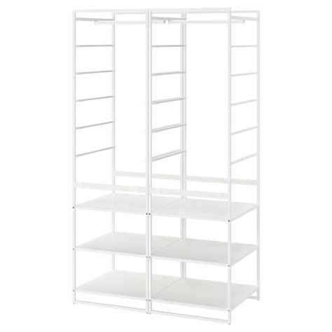 JONAXEL wardrobe combination, white, 99x51x173 cm (39x201/8x681/8") - IKEA