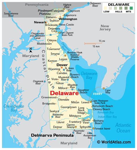 Delaware Map Map Of Delaware High Res Vector Graphic Getty Images