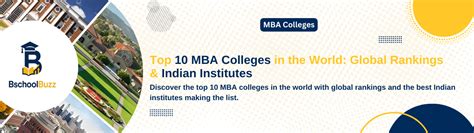 Top 10 MBA Colleges in the World 2025