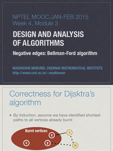 Bellman-Ford Example 的图像结果