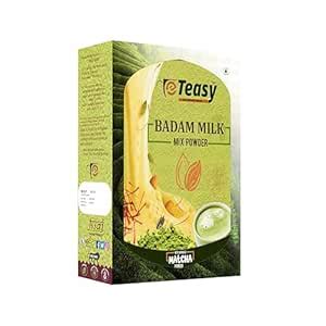 ETEASY Matcha Badam Honey mix milk drink kashmiri kesar Saffron mix ...