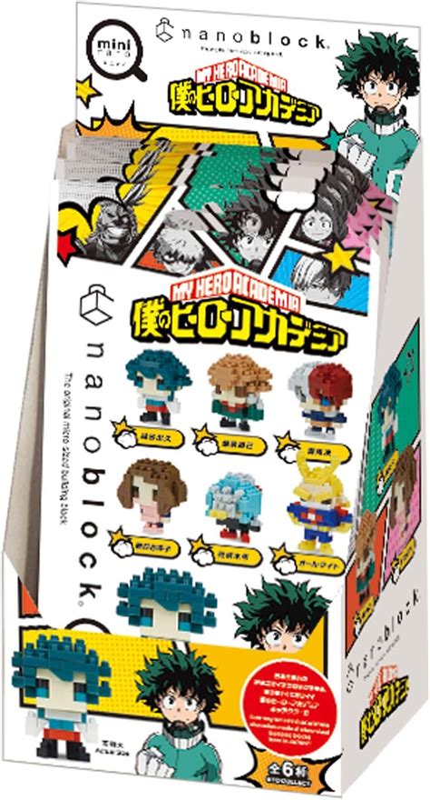Buy Nanoblock - My Hero Academia Vol. 1 (Box of 6 Blind Boxes ...