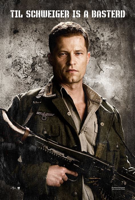 Inglourious Basterds Poster: Til Schweiger