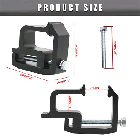 Buy 6PCS Mounting Clamps Truck Caps Camper Shell Compatible with Chevy ...