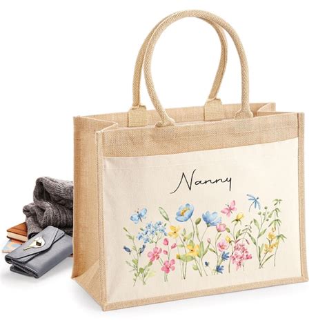 Buy Jute Tote Bag Online In India - Etsy India