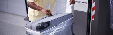 Your Guide to Using the Airport Baggage Wrapping Service