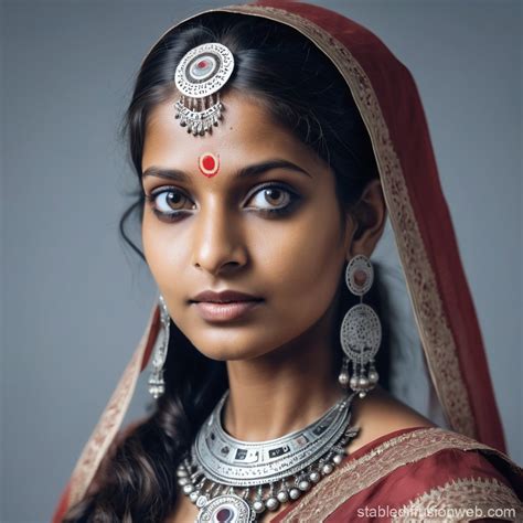 Indian Woman Portrait | Stable Diffusion Online