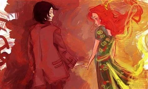 Lily Potter And Severus Snape Fan Art