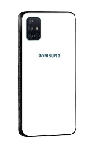 Arctic White Samsung Galaxy A71 Glass Back Cover - Flat 35% Off On ...