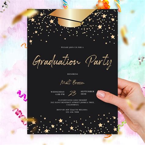 Image result for Custom Made Graduation Invitations