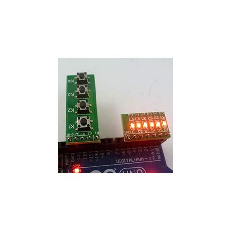 Eletechsup 2.54mm Pads Push Button Switch 4 Keyboard Module for India ...