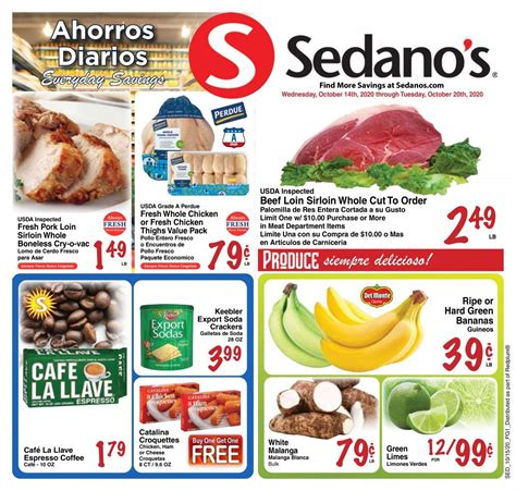 Sedano's (FL) Weekly Ad Flyer October 14 to October 20