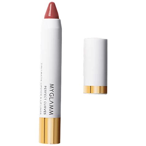 Buy MyGlamm Perfect Curves Matte Lip Crayon - Ultra Smooth, Hydrating ...